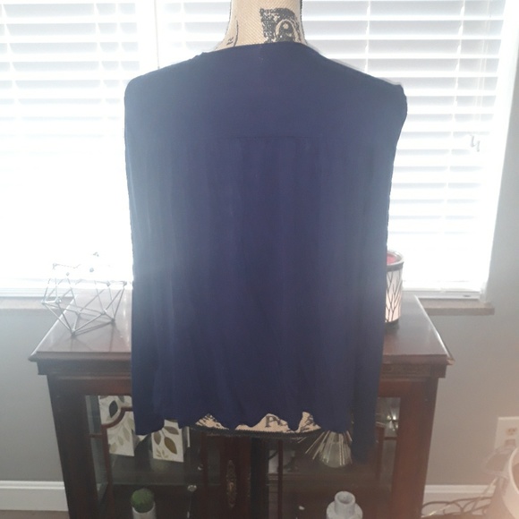 Forever 21 navy blue cardigan - Picture 2 of 3